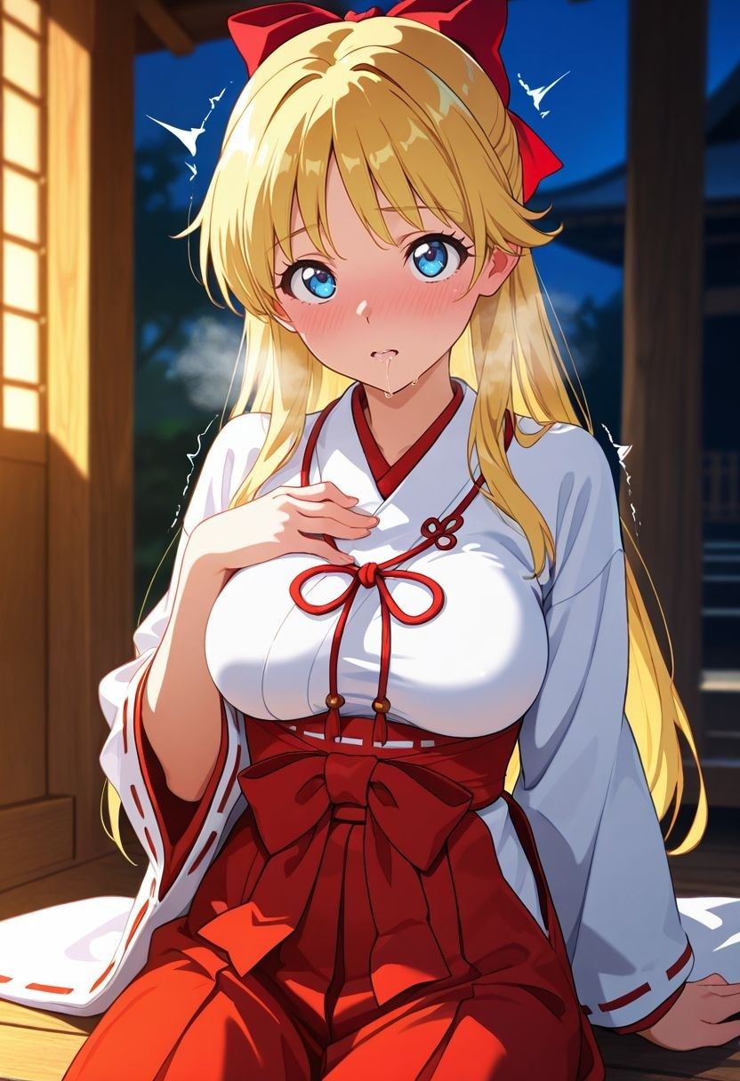 もしも。。。このキャラが巫女だったら〜愛野美〇子〜 画像4