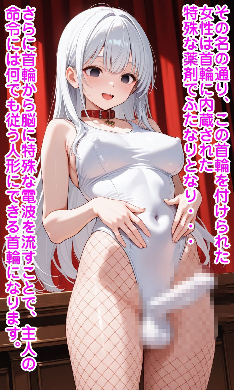 ふたなり化＆人形化の首輪 サンプル画像 4