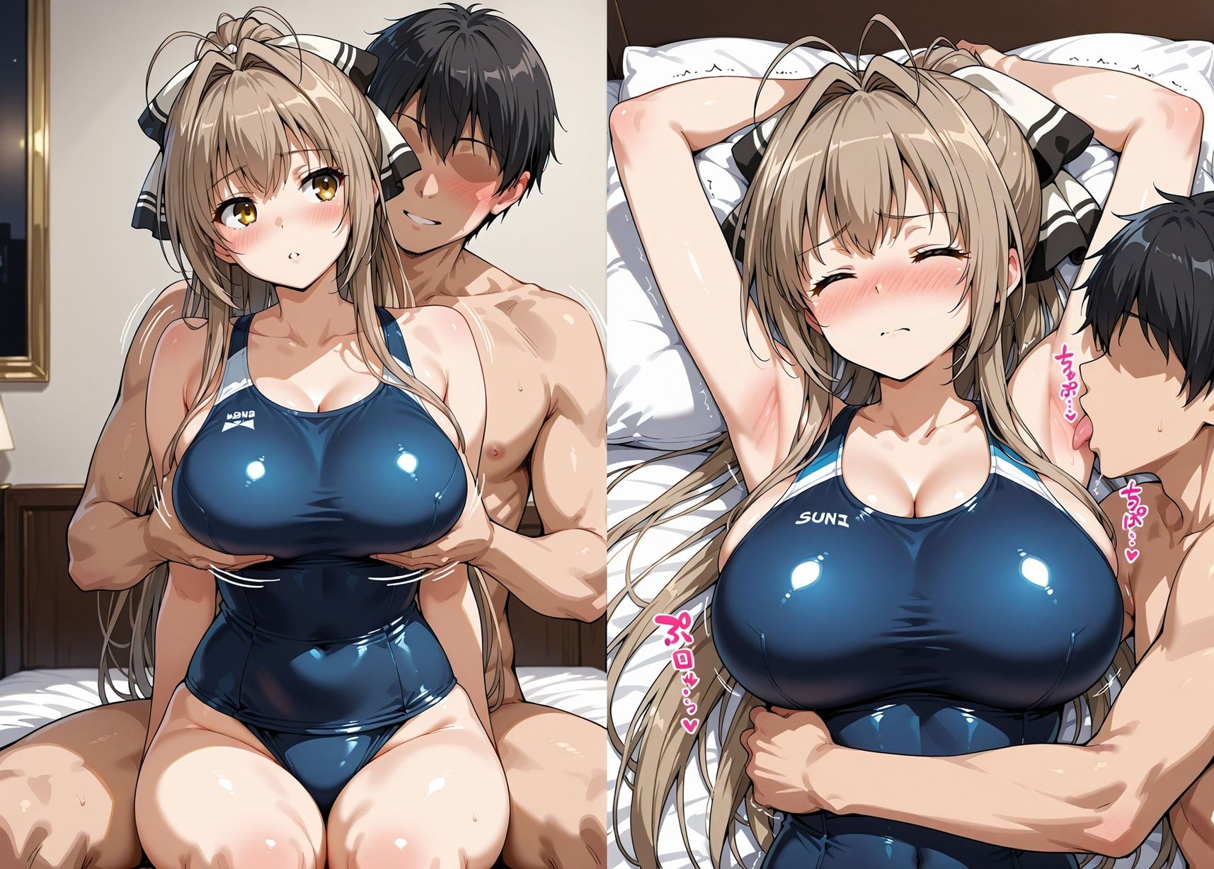 水着えっち  いすず 画像1