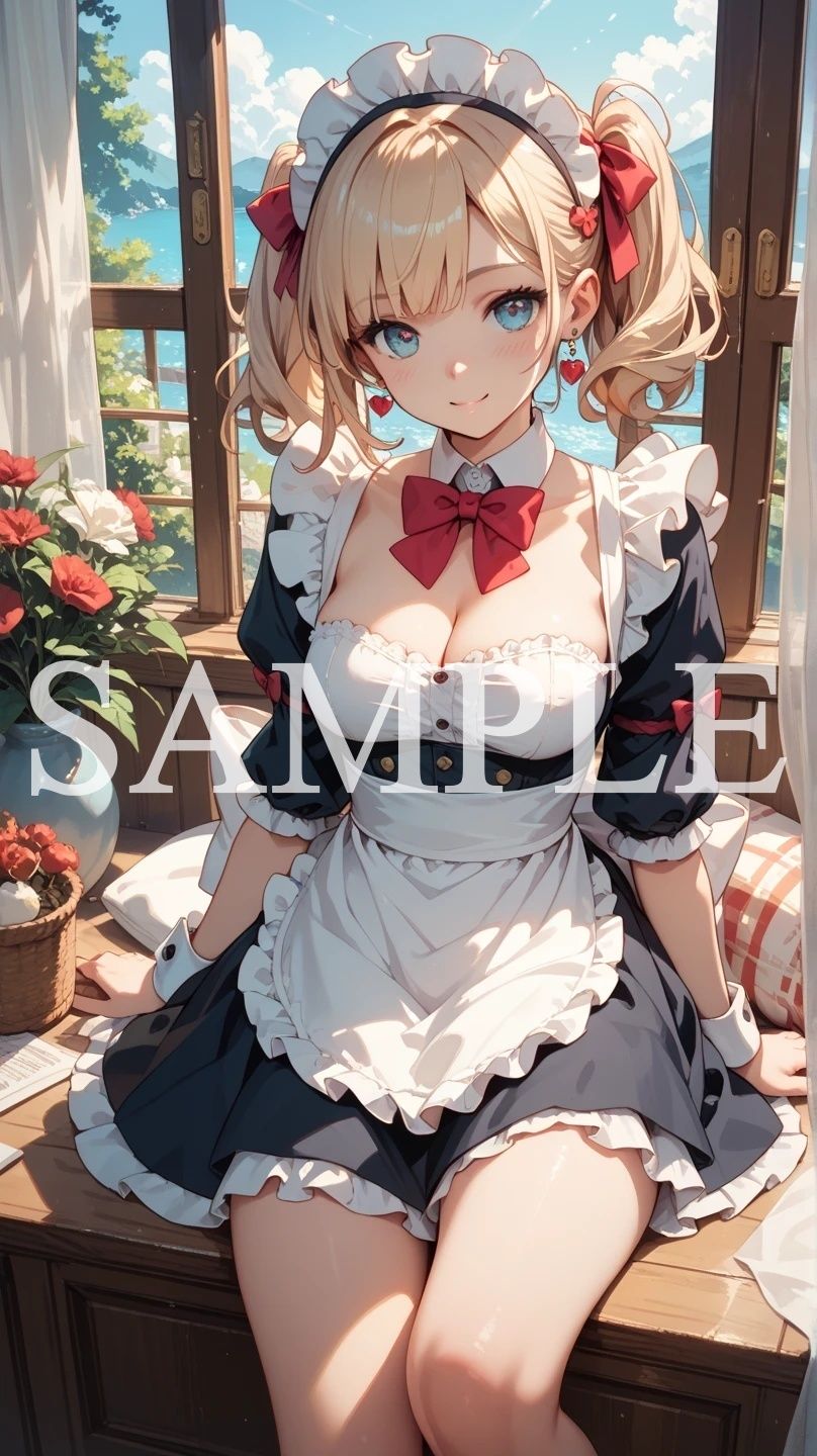 【豪華500枚セット】Luxury Maid d_801692 Elegant AI Girls サンプル画像8