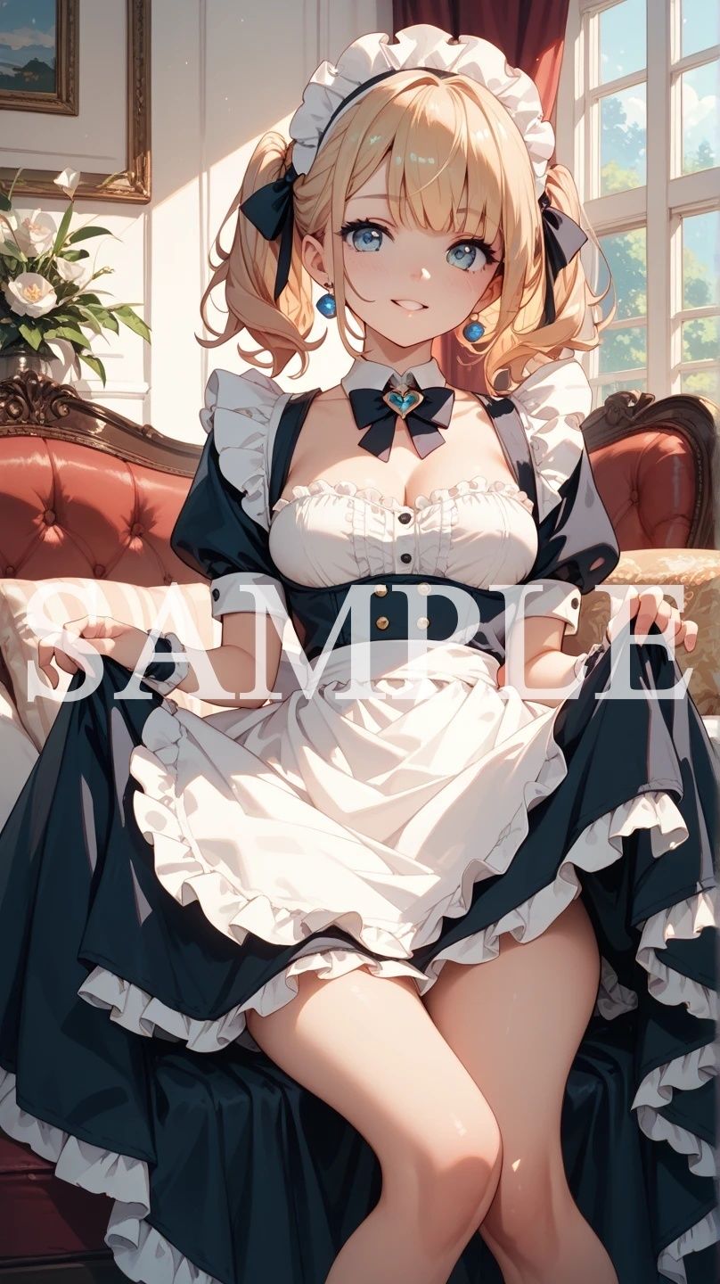 【豪華500枚セット】Luxury Maid d_801692 Elegant AI Girls サンプル画像9