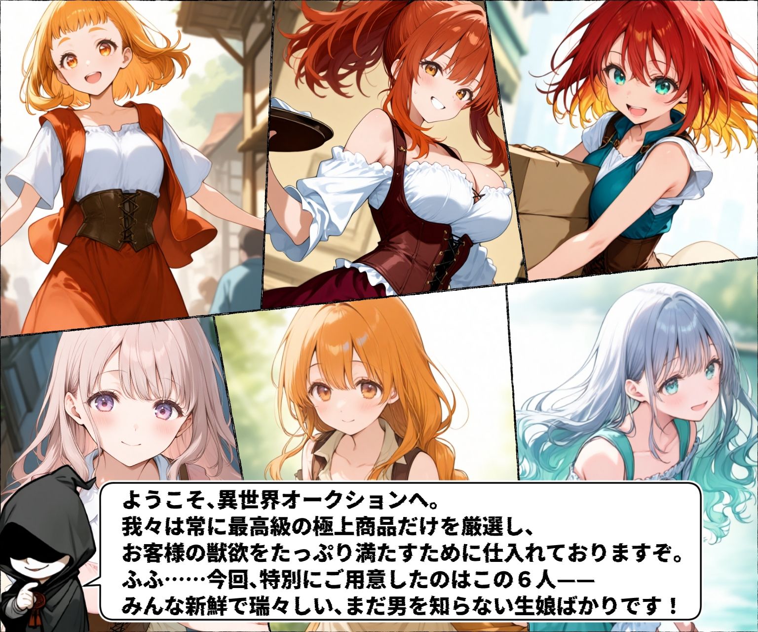 異世界オークション -突然商品にされた少女達- 画像1