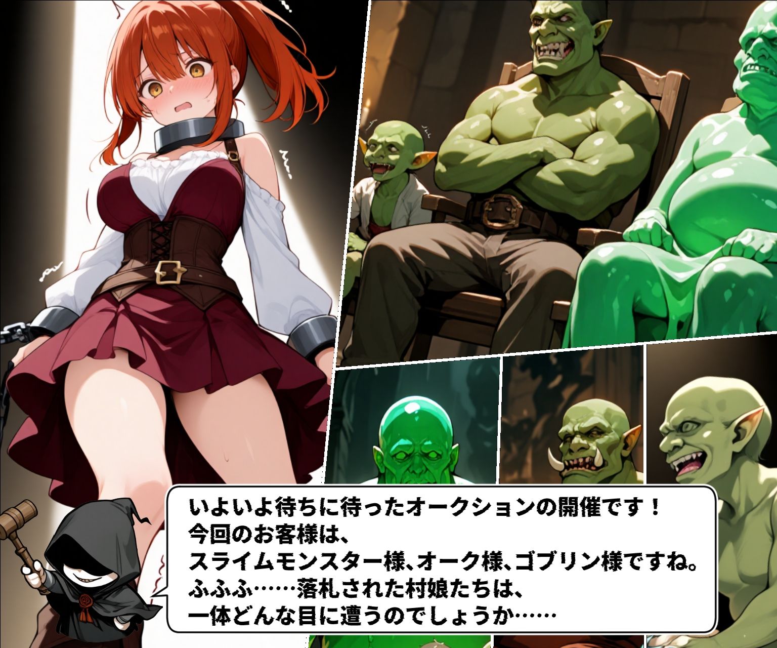 異世界オークション -突然商品にされた少女達- 画像3