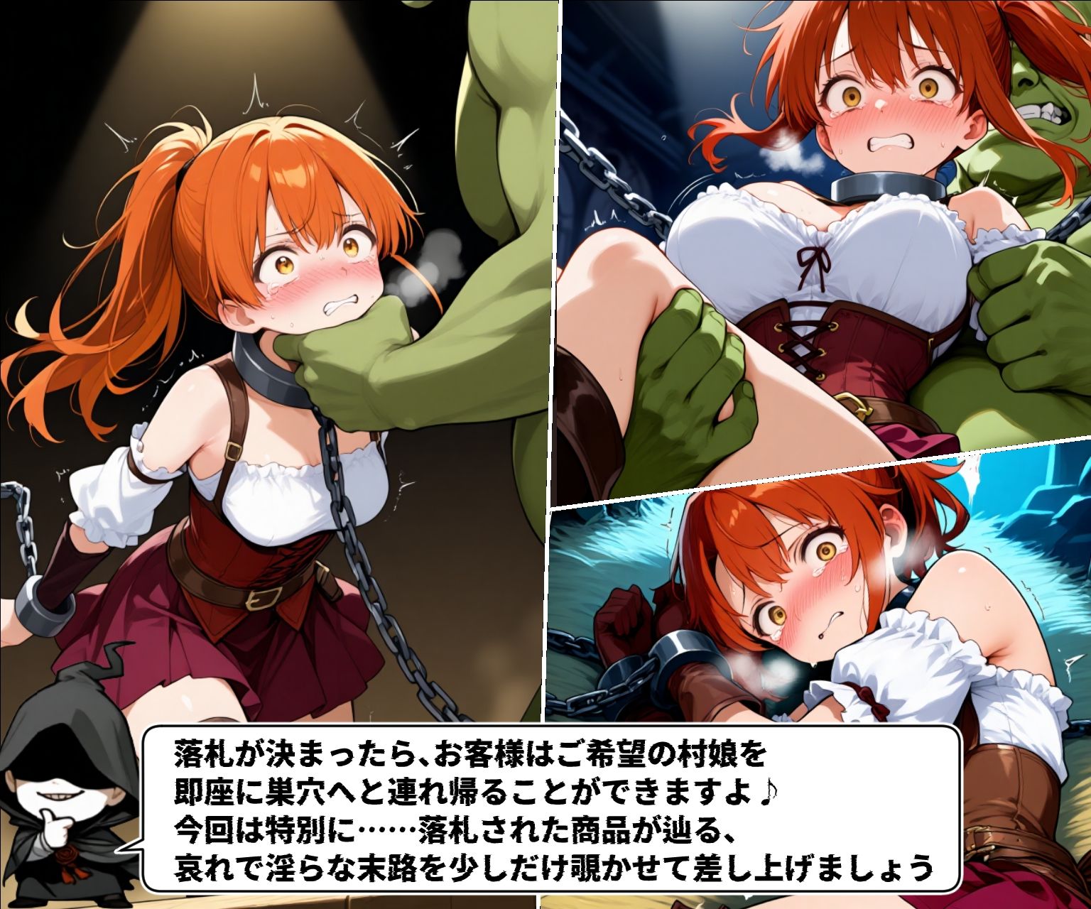 異世界オークション -突然商品にされた少女達- 画像4
