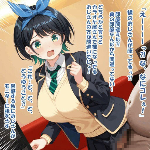 パイズリ異能力おじさん  パイズリ採点 編 サンプル2