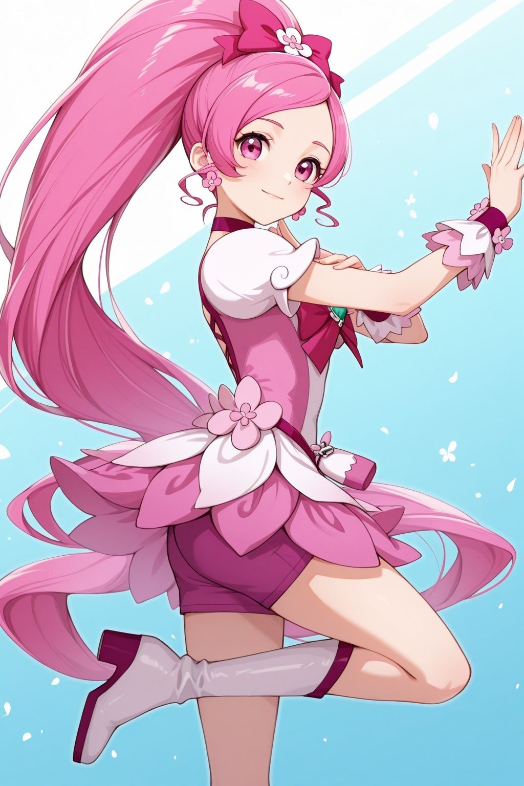 変身ヒロイン×辱 キュアブ●ッサム敗北初セックス 画像1