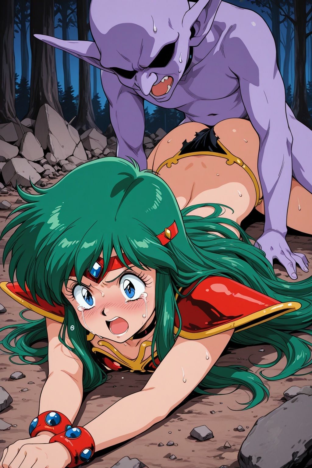 淫魔VS美少女ヒロイン〜ドリームハンター麗○の敗北〜 画像5