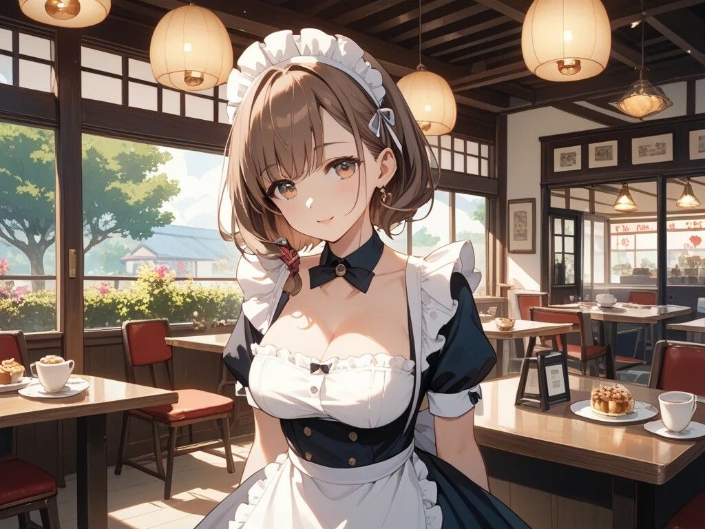 柔道娘と浴衣美女と船乗り美女とメイドのお仕事8