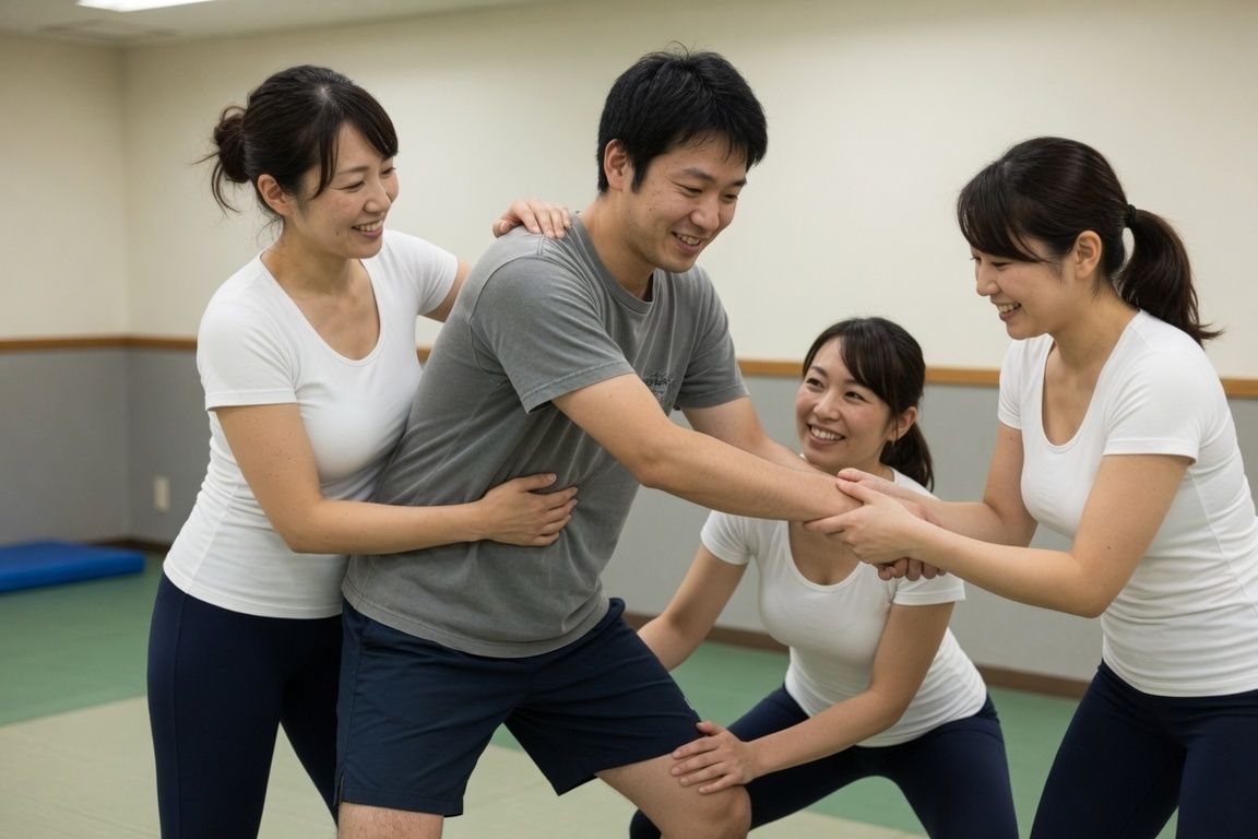 ラッキー！他の生徒が全員休んだから先生達1人占め♪♪