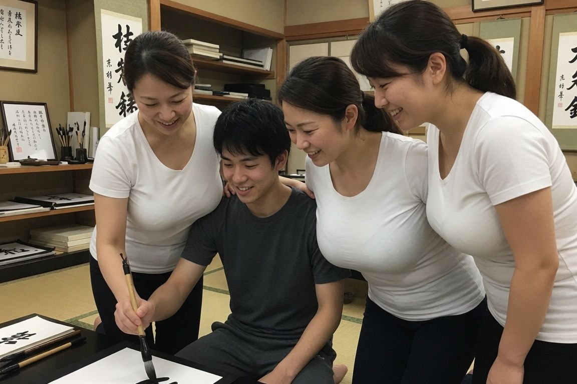 ラッキー！他の生徒が全員休んだから先生達1人占め♪♪