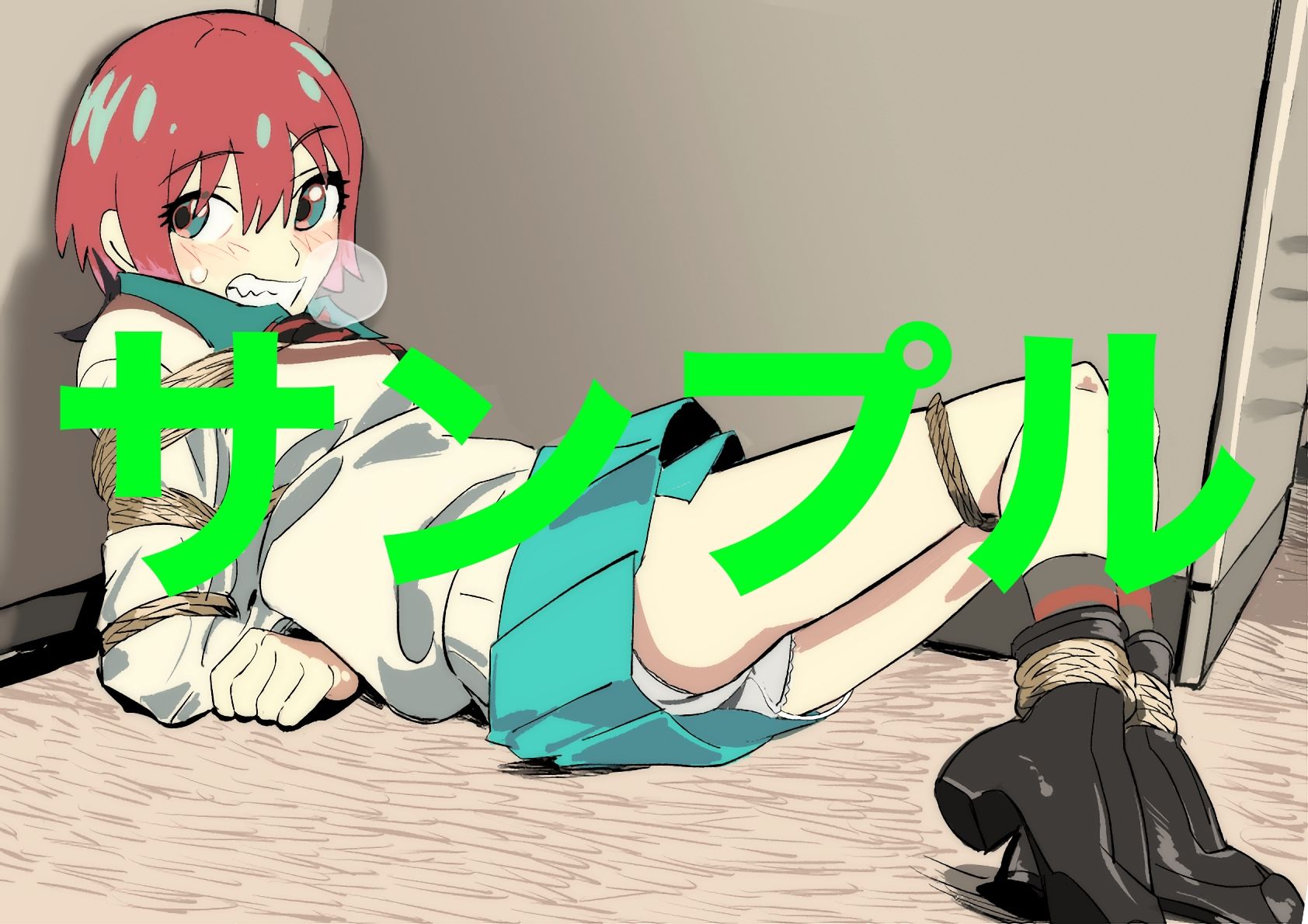 ロボットアニメヒロイン緊縛 サンプル画像 10