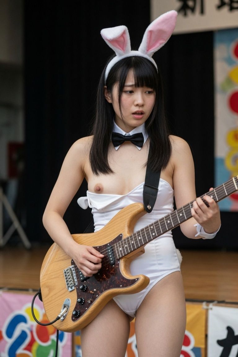 バニーガールのおっぱいポロリハプニング画像集 画像7