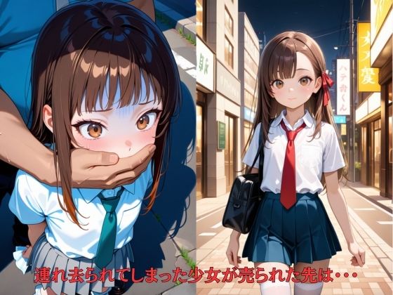 闇の処女市場で落札された娘 サンプル画像 2