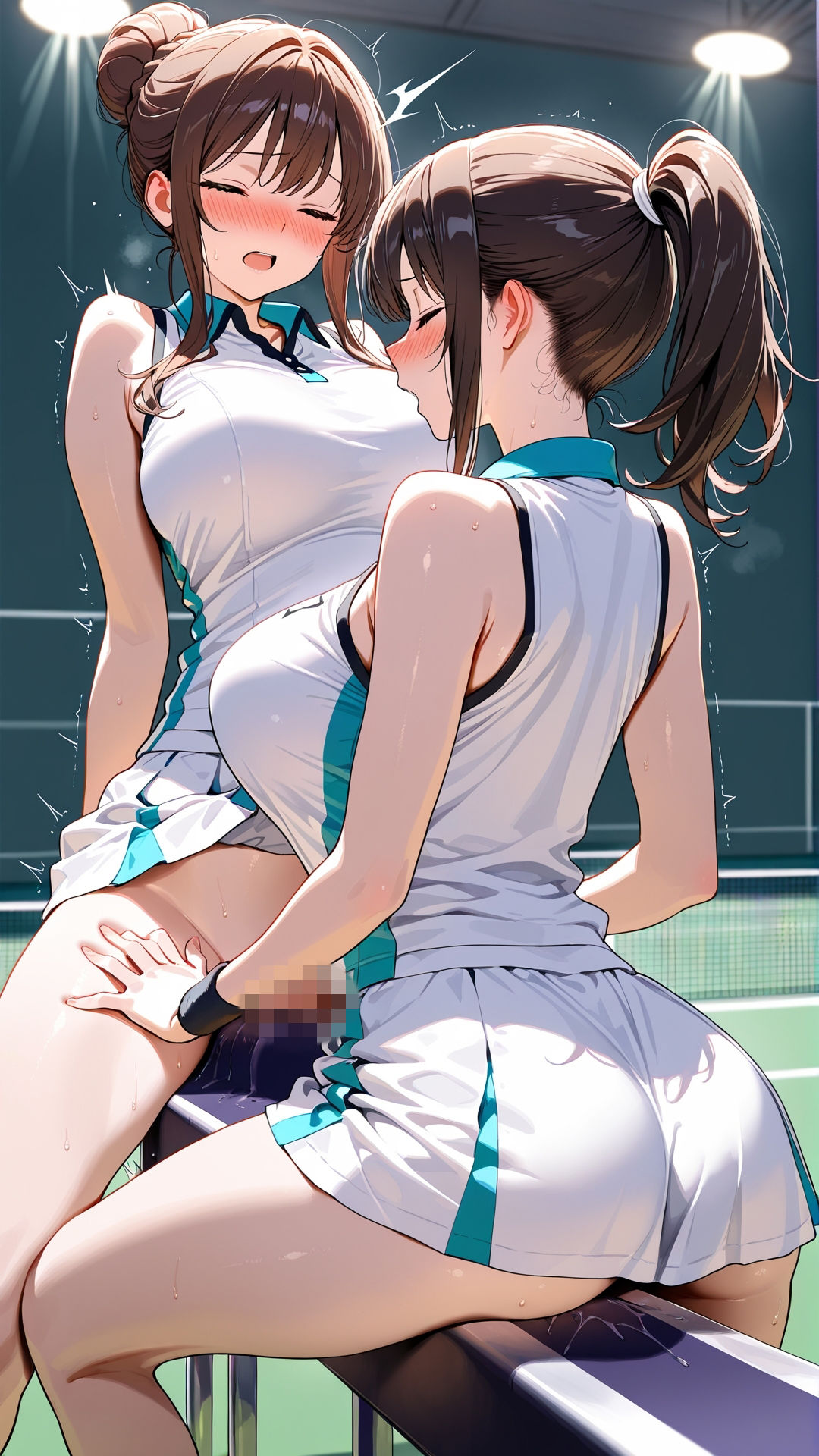 【角オナニー動画】きもちいい角を見つけちゃった女の子たち〜パート（12）「雪見だいふくちゃん」＆「Amiちゃん」の2人でオナニー3