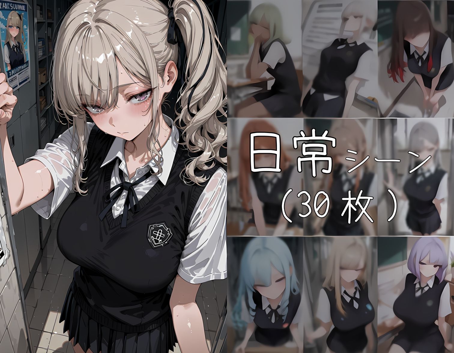生徒会種付けされる d_802259 寝取り女子高生 サンプル画像3