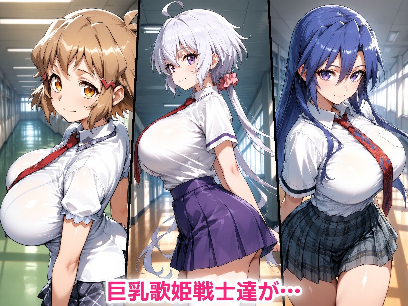 催●おじさんに寝取られる！巨乳歌姫戦士たち〜全員メス堕ち・孕ませ〜 画像1
