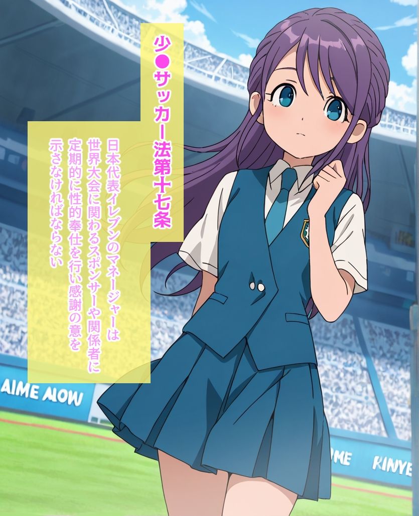 イナズマイ●ブンCG集 ーマネージャー達と公開生ハメセ●クスー サンプル画像 6