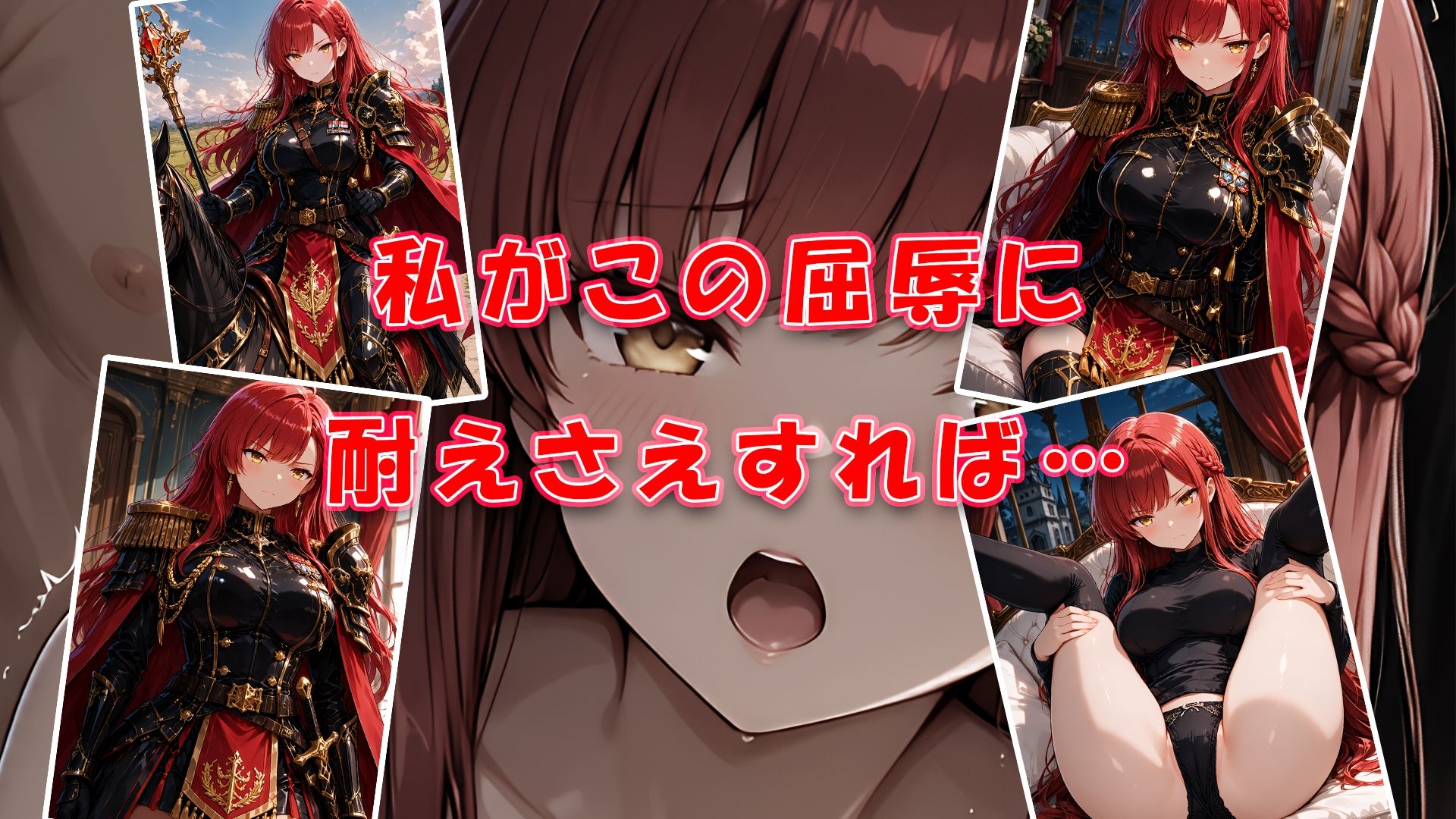 敵将に貸し出された女将軍がチ〇ポに堕ちちゃう動画 画像1