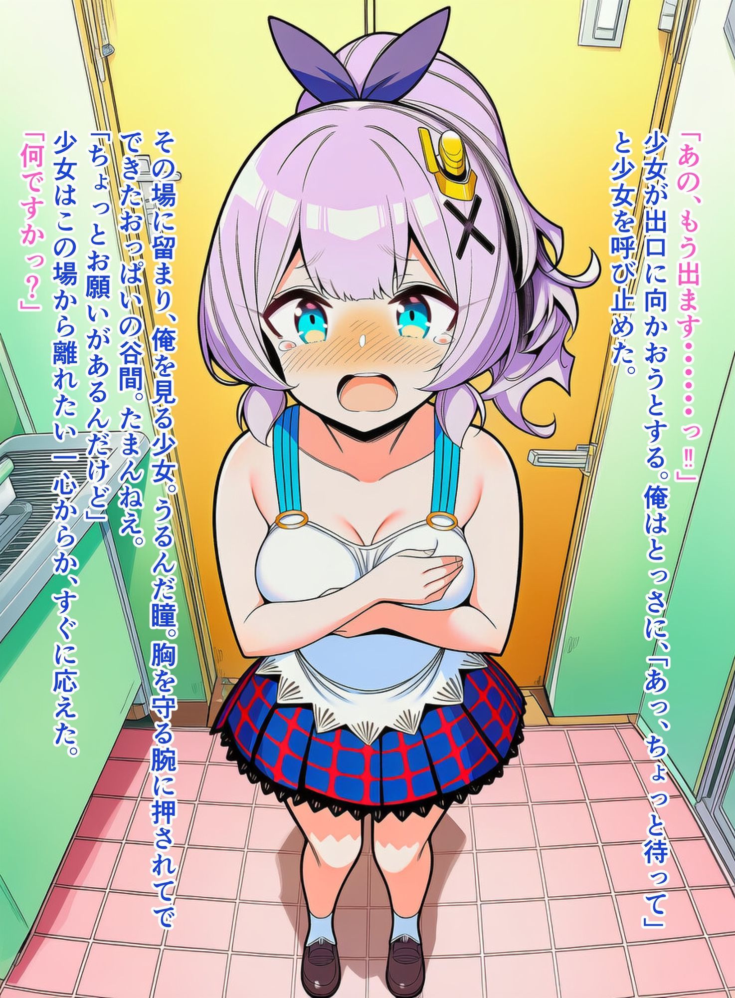 ジャ〇リンちゃんが公園でおっぱいを痴●されたあげく、トイレで襲われちゃう話 画像4