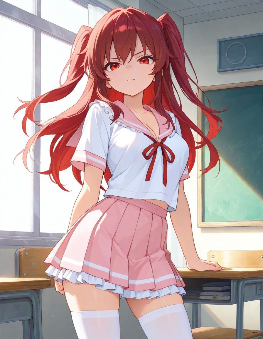 【放課後わからせ性指導】調子に乗ってたツインテールちゃんが放課後の教室で完全メス堕ち(みんなの性処理ペットになるまで) 画像1