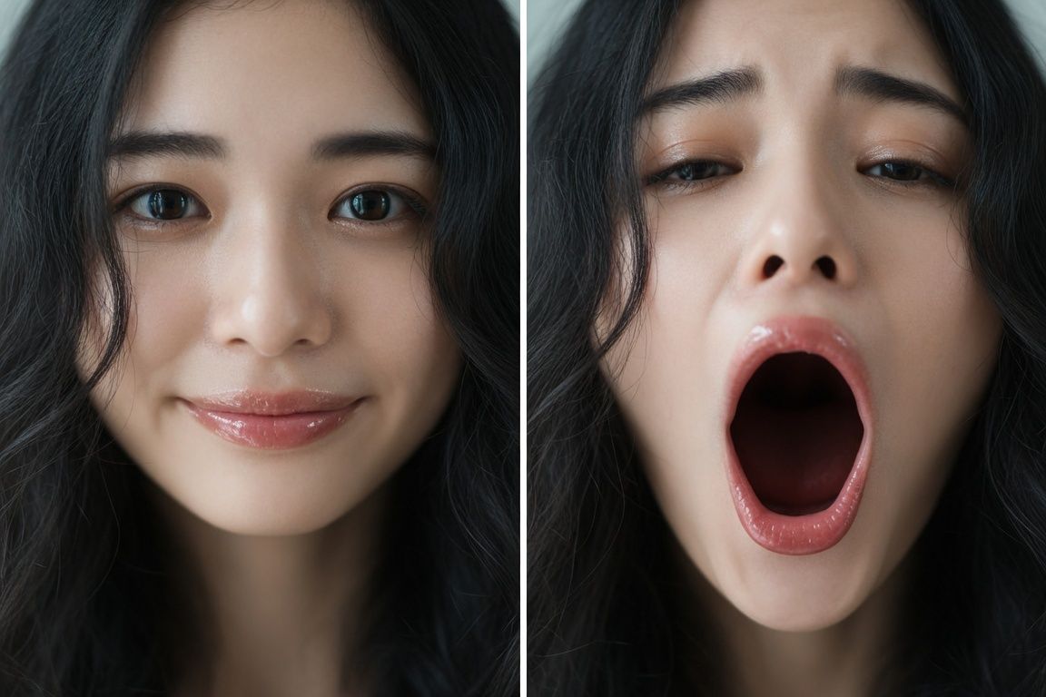 フェラ顔ビフォーアフター 画像集 画像2