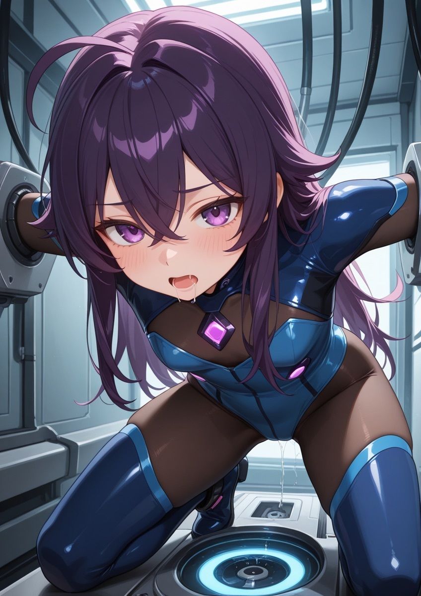 ぴっちりスーツの女の子が怪しい実験で拘束されてるやつ 1 画像5
