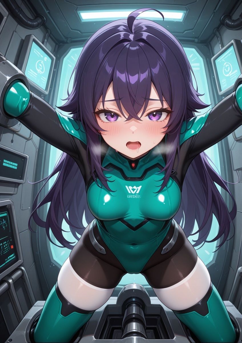 ぴっちりスーツの女の子が怪しい実験で拘束されてるやつ 1 画像6