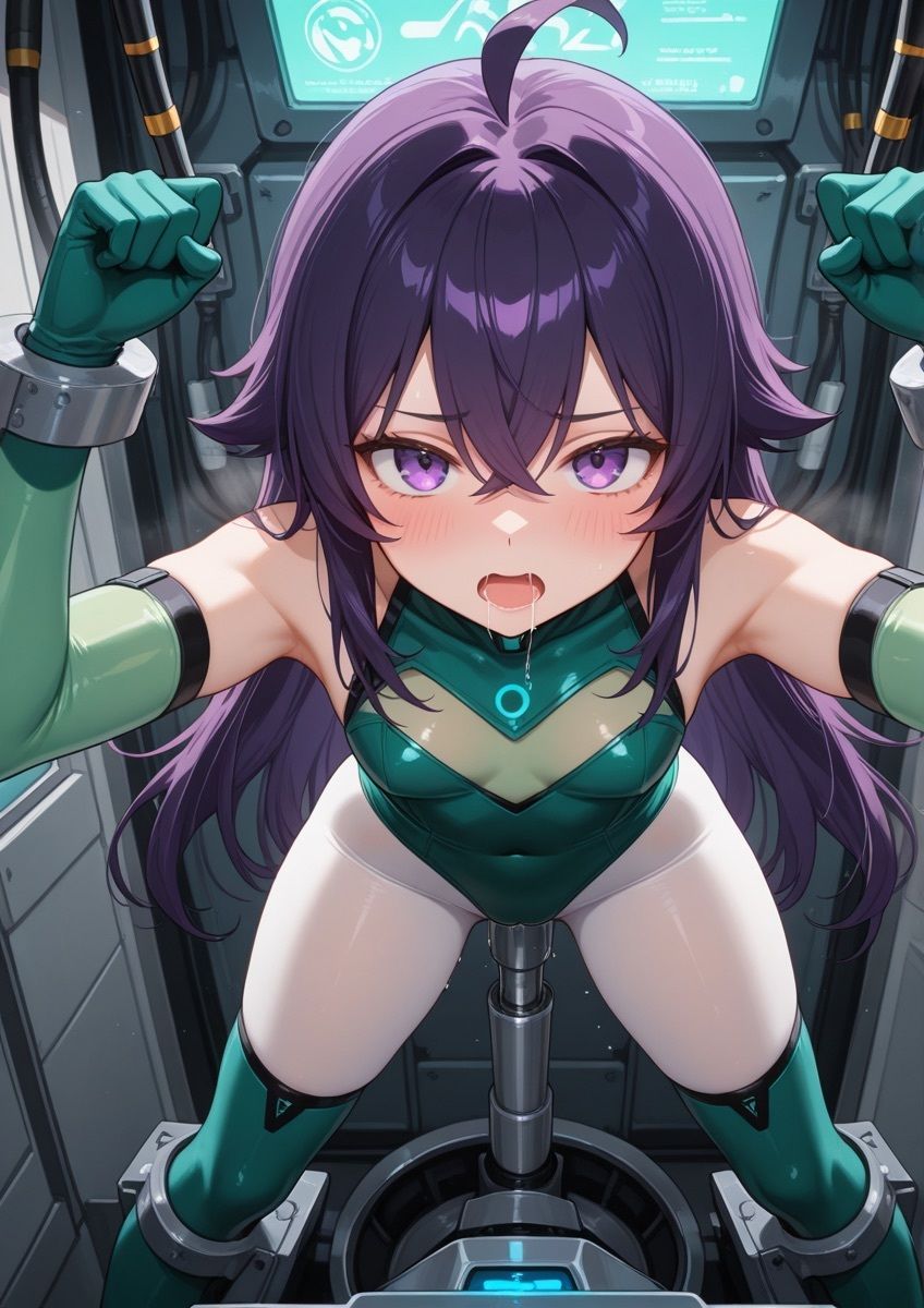 ぴっちりスーツの女の子が怪しい実験で拘束されてるやつ 1 画像10