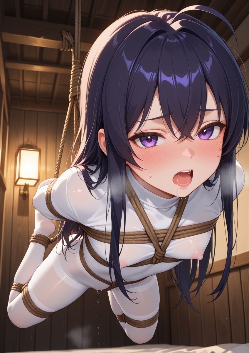 緊縛されてる女の子が身動きできずに吊るされてるやつ 1 画像6