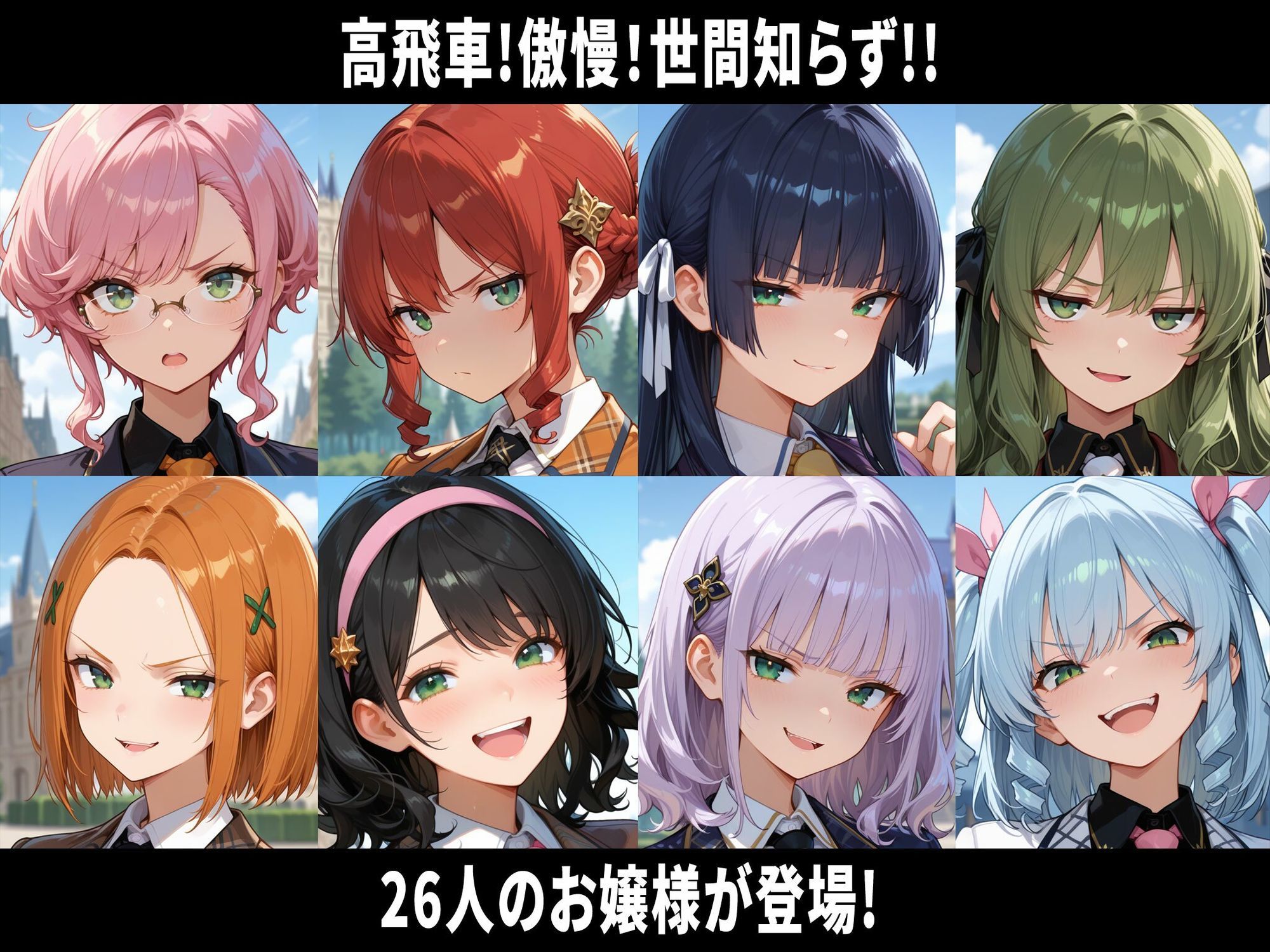 爆乳お嬢様編 即堕ち3コマ 画像2
