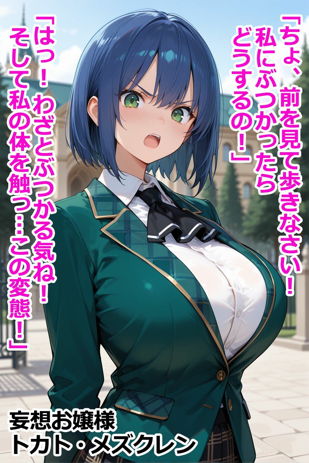 爆乳お嬢様編 即堕ち3コマ 画像3