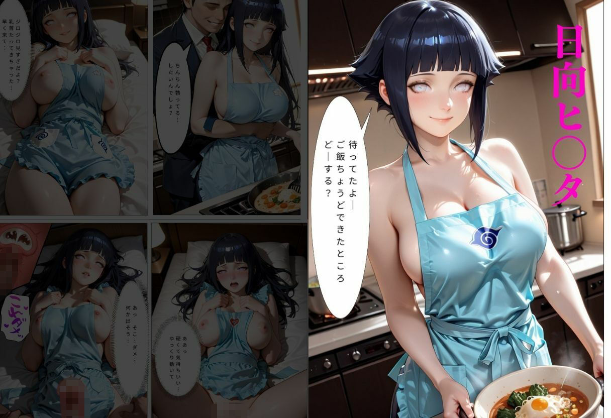 裸エプロンで誘惑ドキドキハーレム生活VOL.34