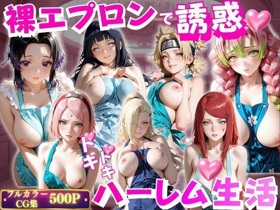裸エプロンで誘惑ドキドキハーレム生活VOL.3【玉金聖人】