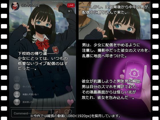 ぱこアニ！この子に種付け  〜迷惑配信女子に生挿入ライブ 編〜