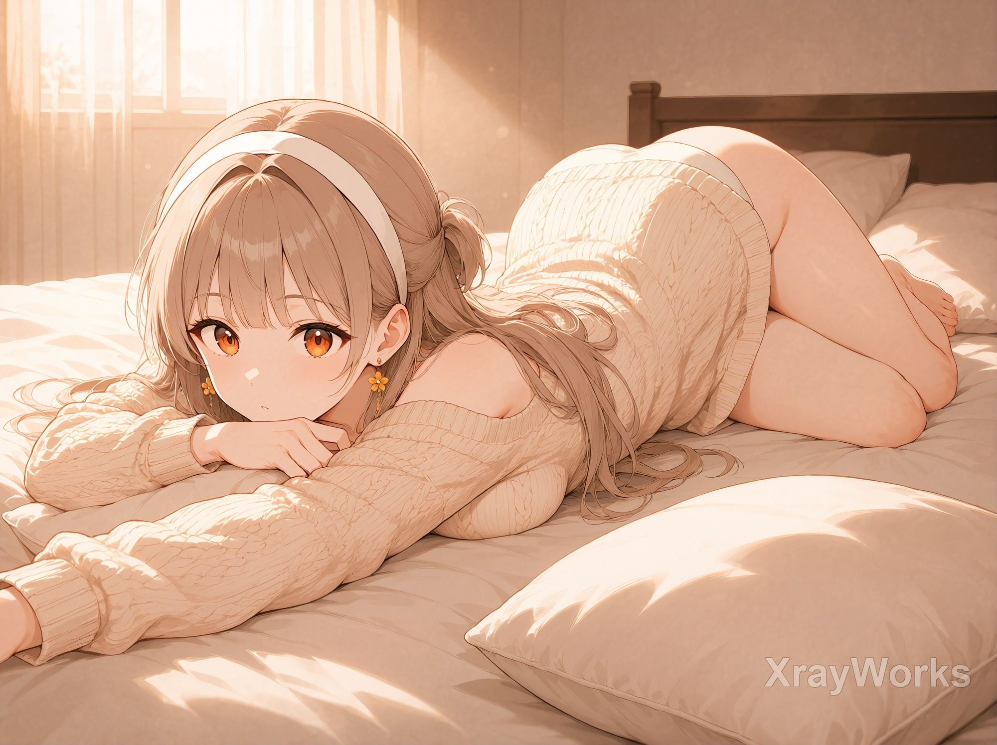 オリヴィアの日常 〜ハーフ系美少女のパンチラ・秘密の情事〜 CG85枚＋動画65本 画像1