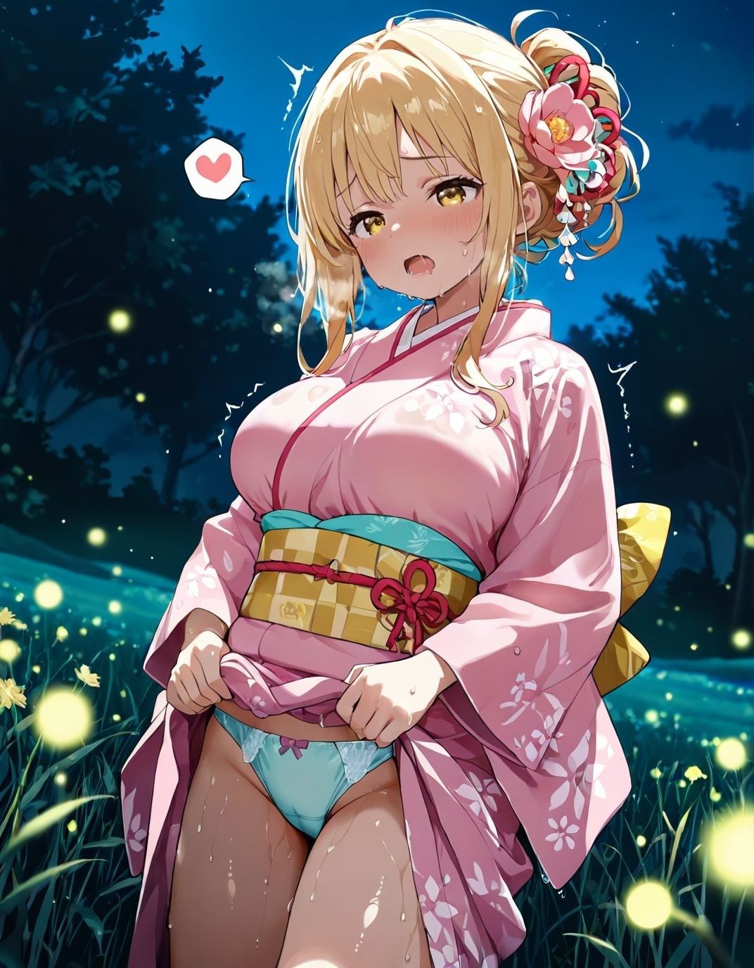 【エロ漫画】幼馴染と結婚するためにデキ婚狙うことにしました！夏祭りシャーリー編2