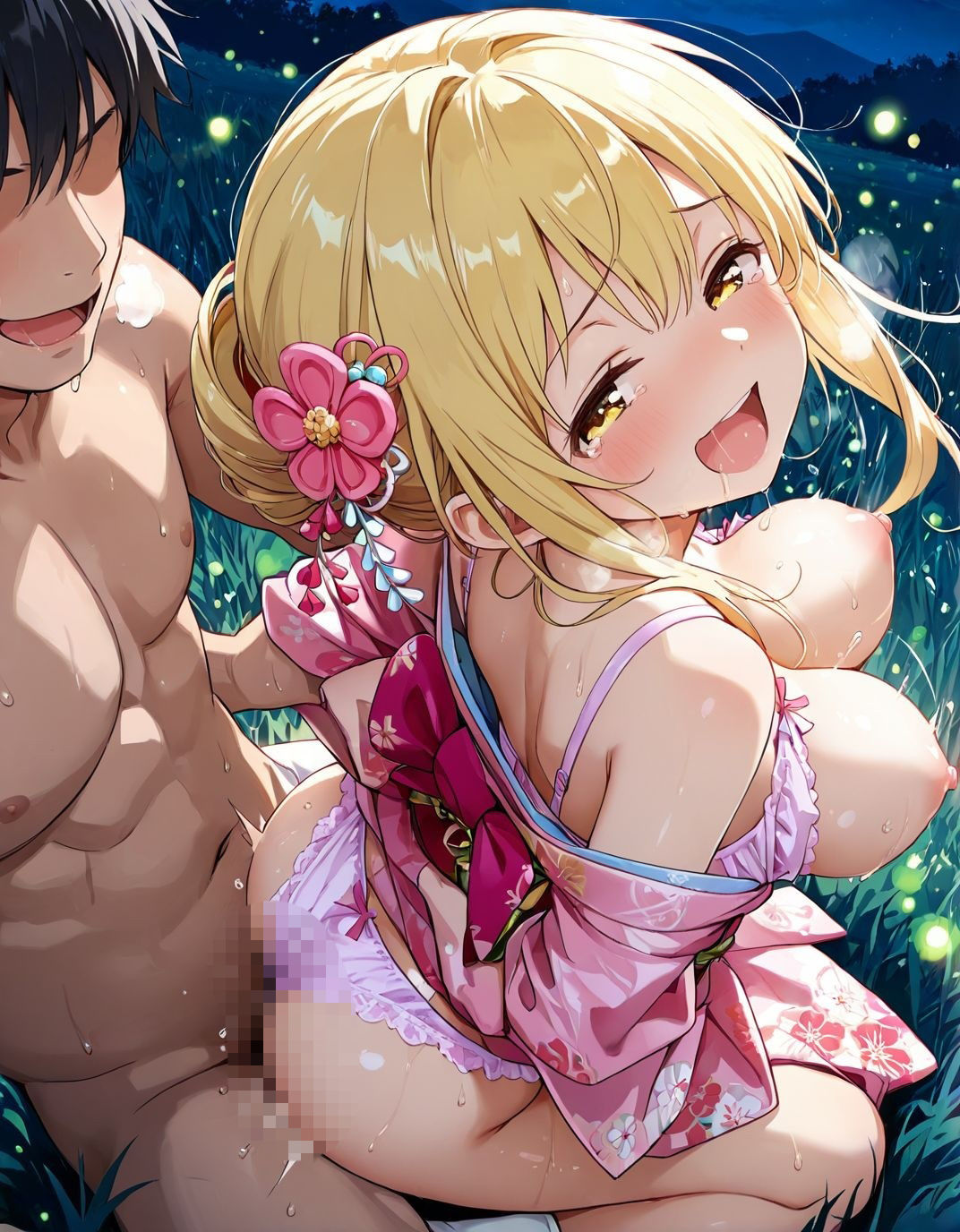 【エロ漫画】幼馴染と結婚するためにデキ婚狙うことにしました！夏祭りシャーリー編8