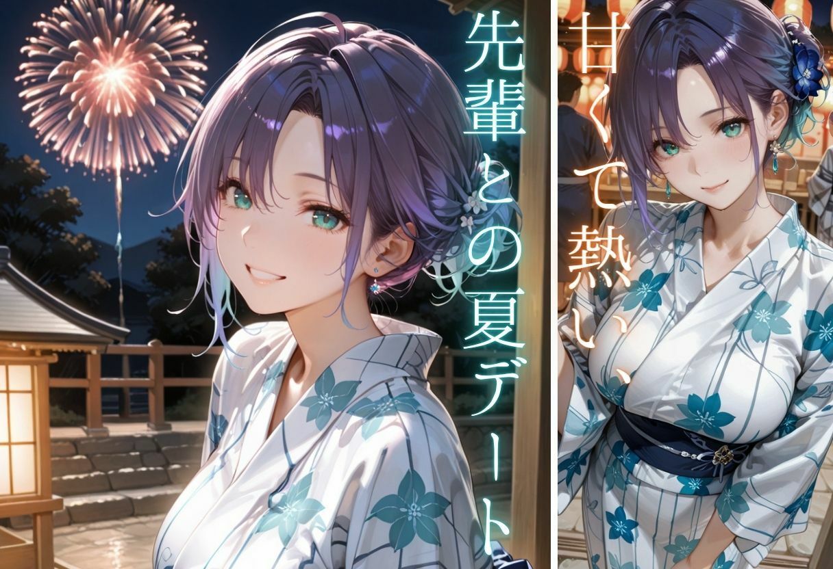 先輩との夏...花火デートからびしょ濡れ本殿SEX vol.2 画像5