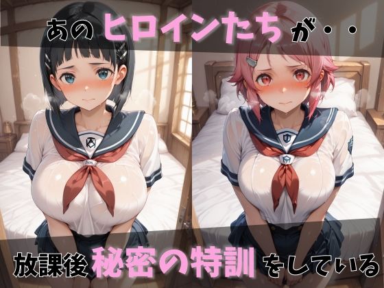 【S●O】放課後ヒロインズす●は/リズ●ット/シ●カ編 サンプル画像 1