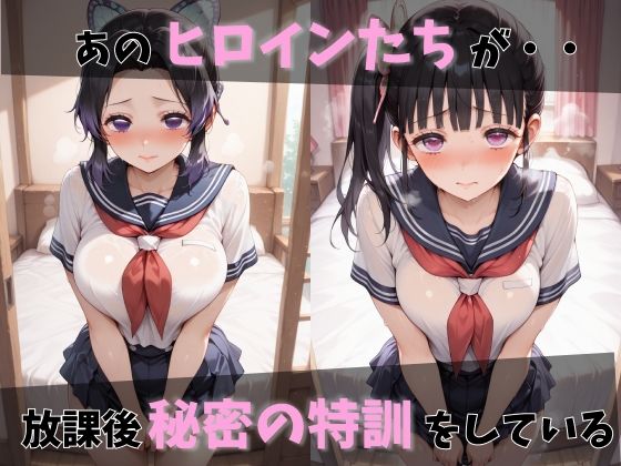 【鬼●の刃】放課後ヒロインズ胡●しのぶ/栗●落カナヲ/甘●寺蜜璃編1