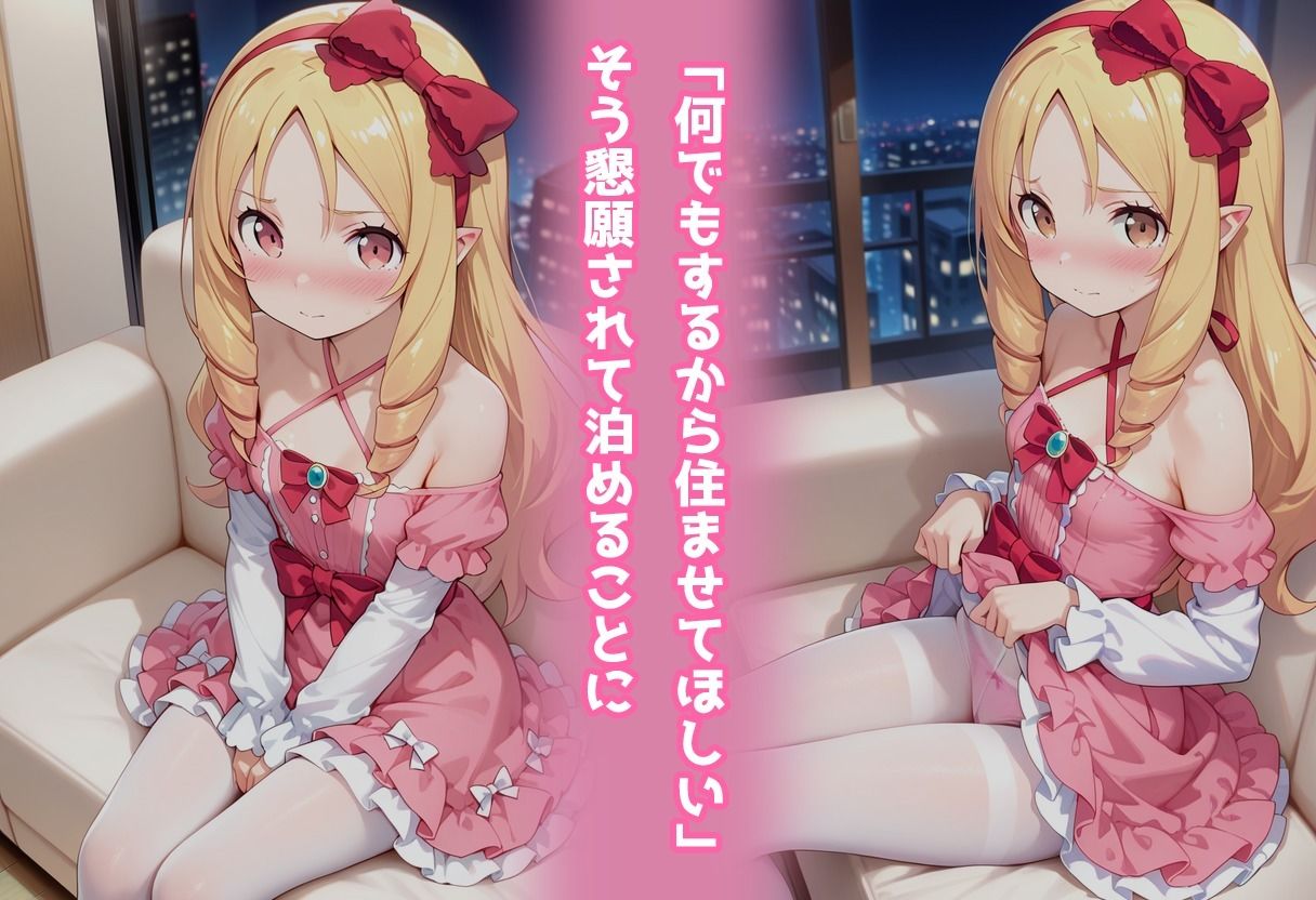民泊トラブル！？…美少女と突然の強●ルームシェア性活 〜山●エルフ編〜 サンプル画像 3