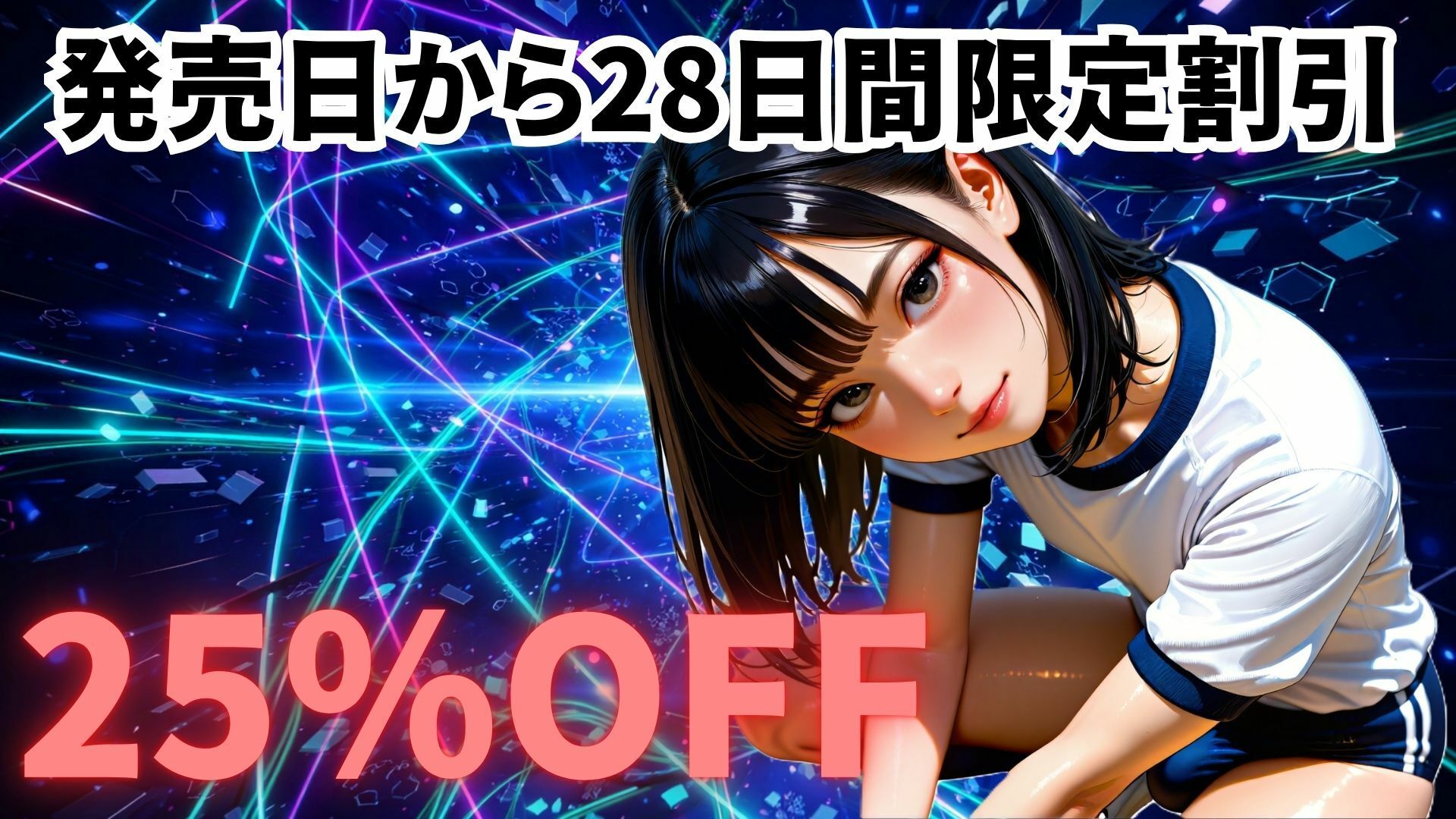 【メス堕ちシッシーヒプノ】ド変態ブルマケツまんこ編サブリミナル動画 画像1