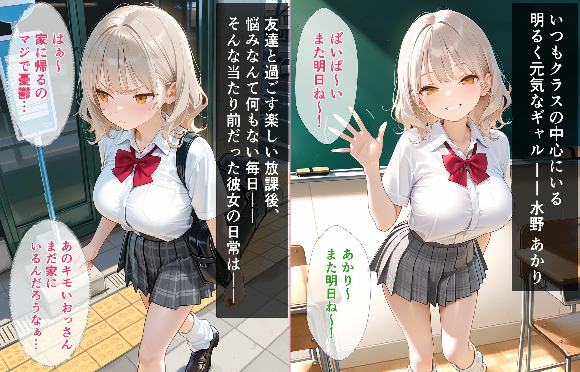 生意気ギャルの姪っ子J◯をいいなり調教してメス堕ちさせた話 サンプル1