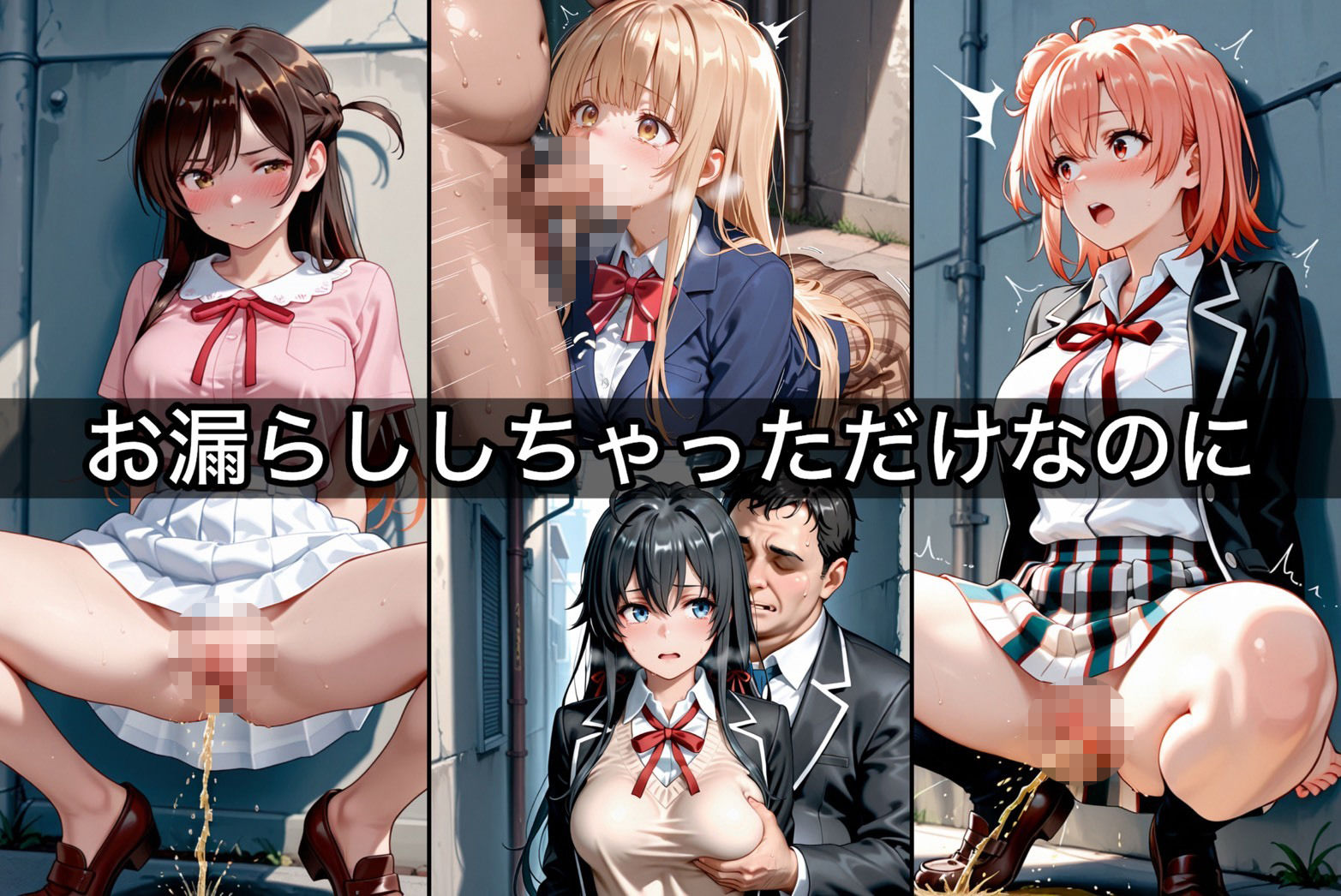 放尿レ〇プ〜まさかこんなことになるなんて〜  女子校生編31