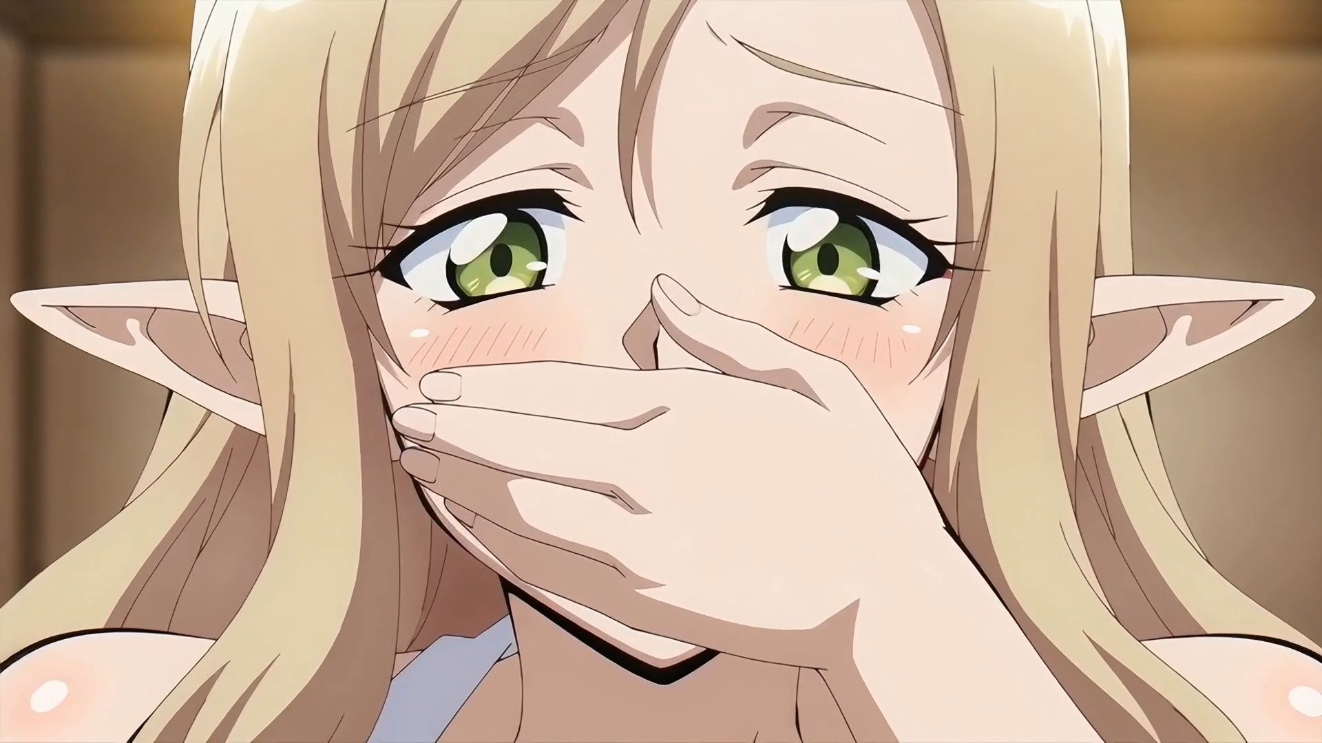 巨乳エルフさんと女医さんのエッチな百合くしゃみアニメ!/ A Sexy Yuri Sneeze Anime Between a Busty Elf and a Female Doctor!