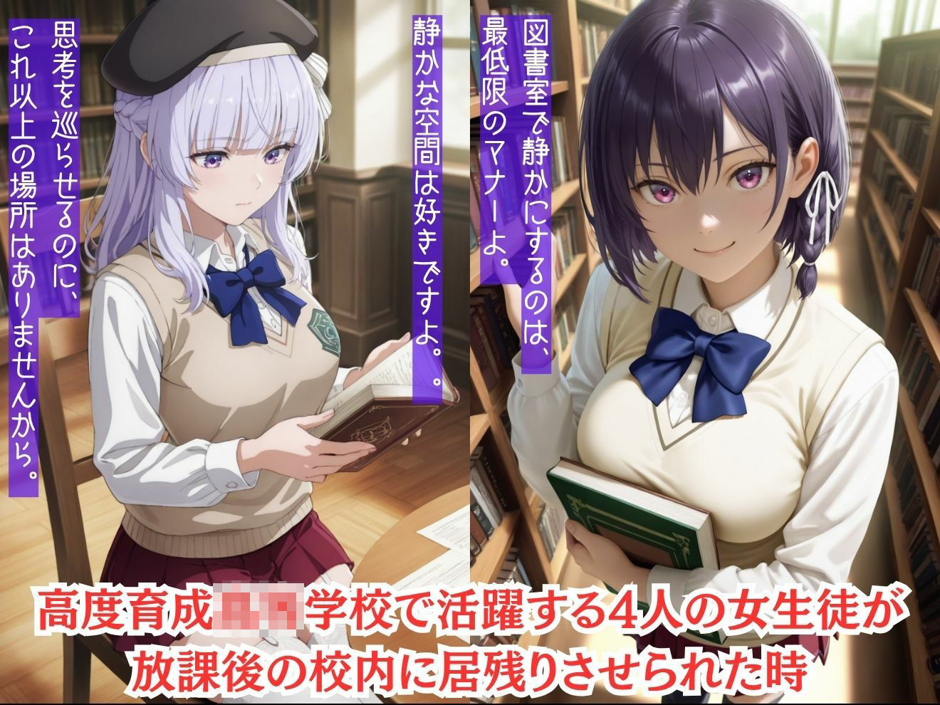 もしも学園の選ばれし女生徒達を強●的に●●の力で着せ替え人形に堕として弄んだら？よう実編 2 画像1