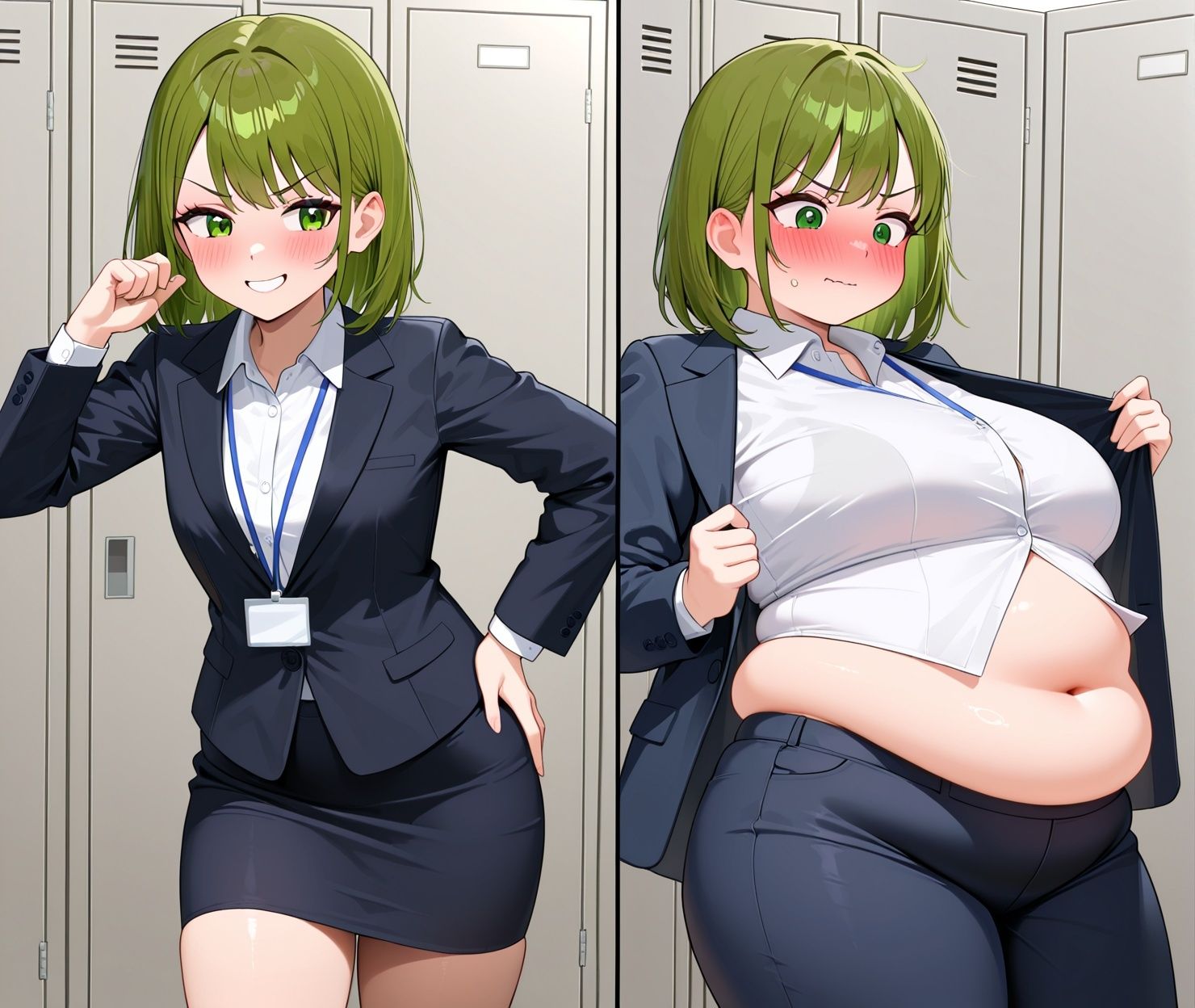 太らせぽっちゃり少女CG 【03】の作品画像 2