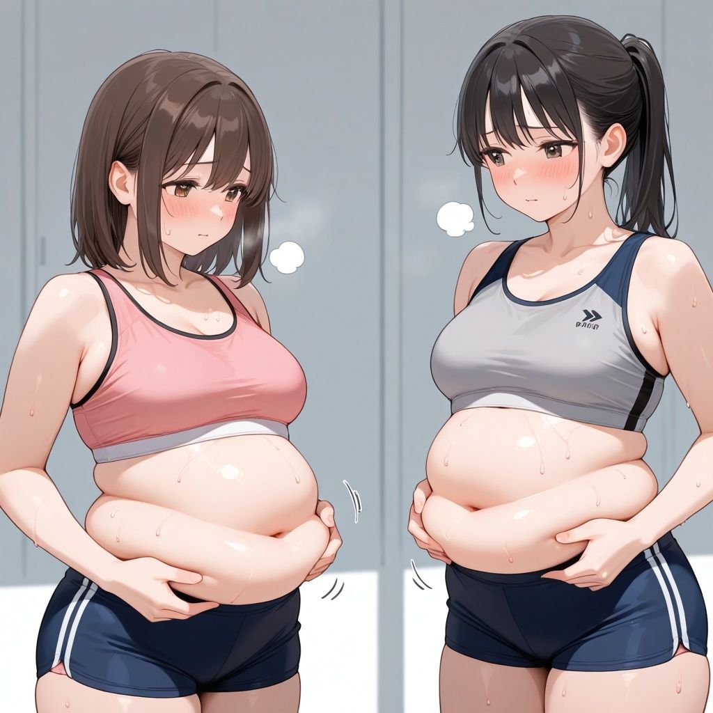 太らせぽっちゃり少女CG 【03】の作品画像 3
