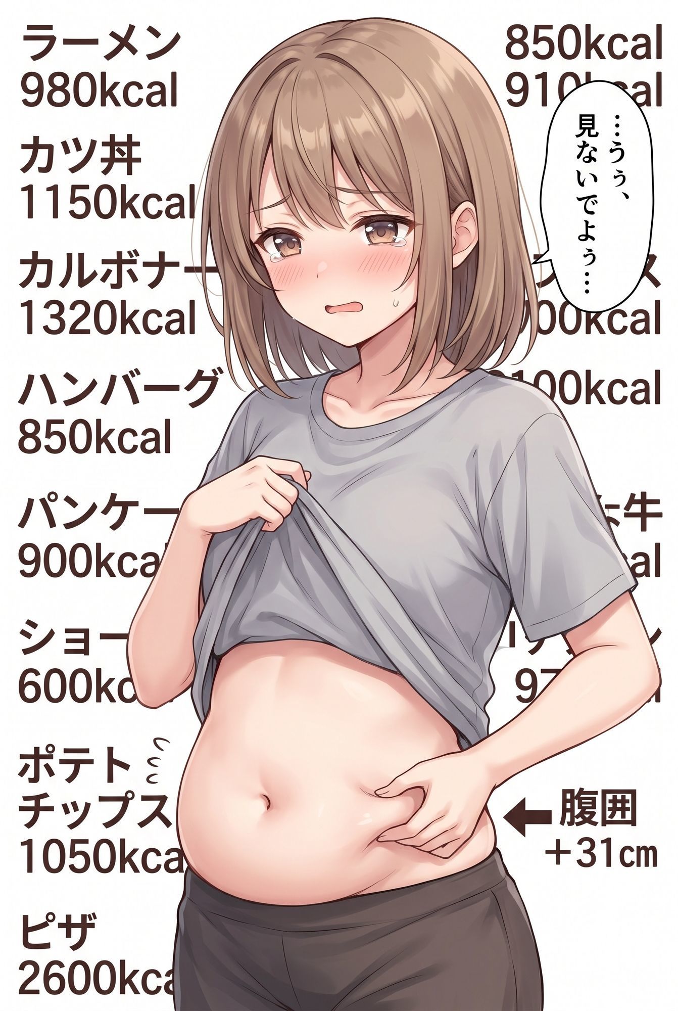 太らせぽっちゃり少女CG 【04】 画像7