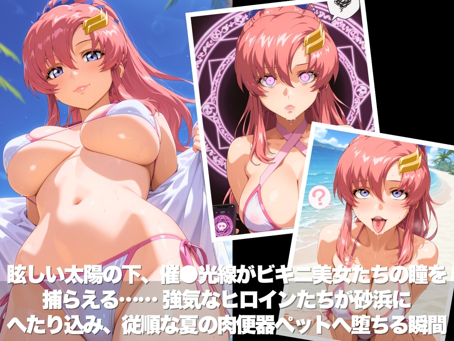 真夏の海辺で堕ちて 〜おじさんの虜になって妊娠するまで〜 ガ●ダムSEED編 画像2
